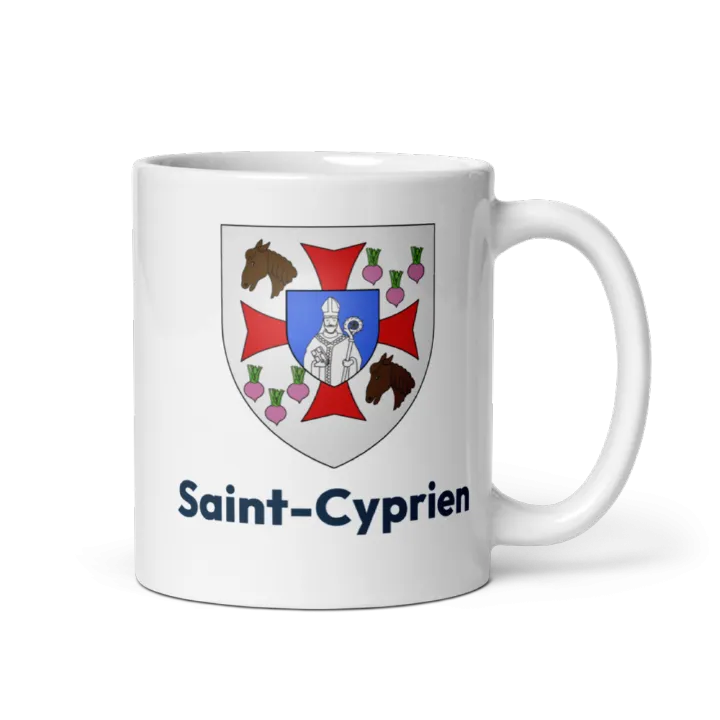Mug blason de Saint-Cyprien