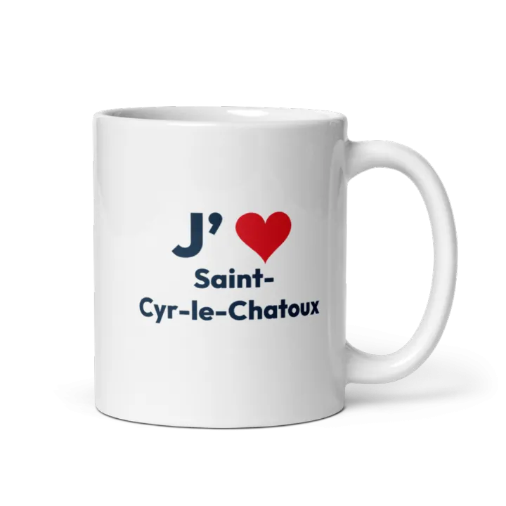 Mug « J’❤ Saint-Cyr-le-Chatoux »