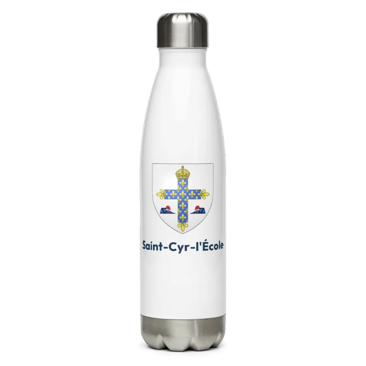 Gourde inox blason de Saint-Cyr-l'École