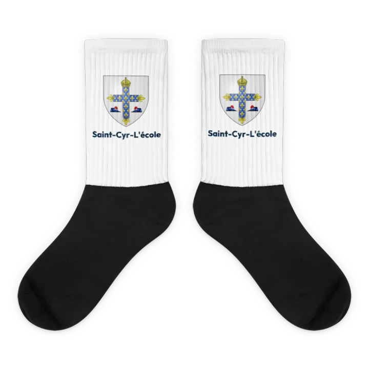 Chaussettes — blason de Saint-Cyr-l'École