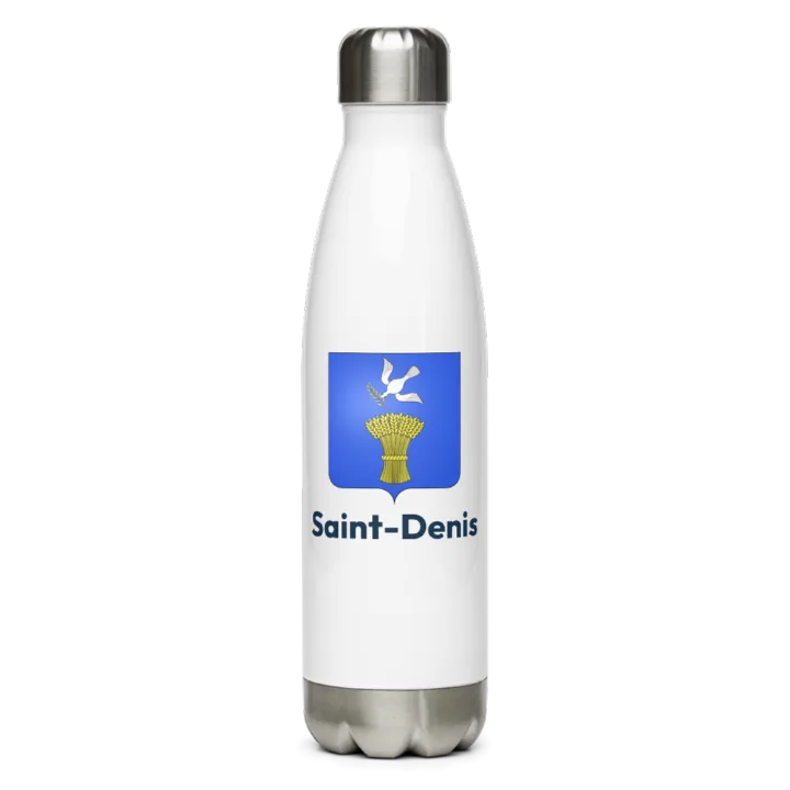 Gourde inox blason de Saint-Denis