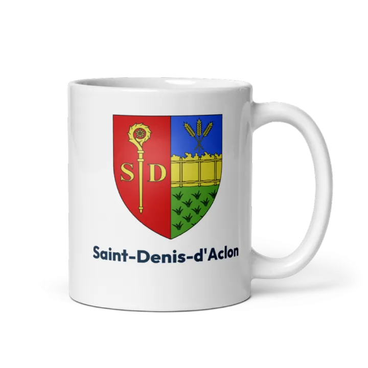 Mug blason de Saint-Denis-d'Aclon