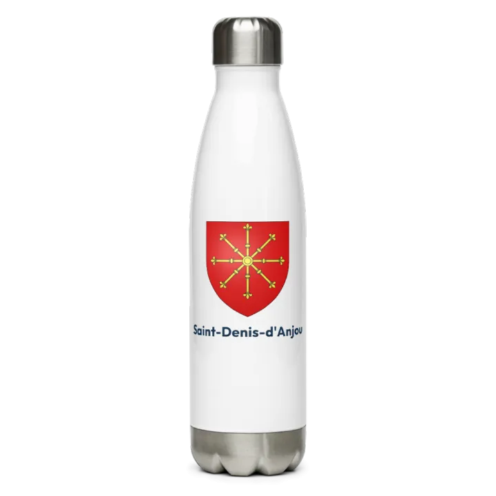 Gourde inox blason de Saint-Denis-d'Anjou