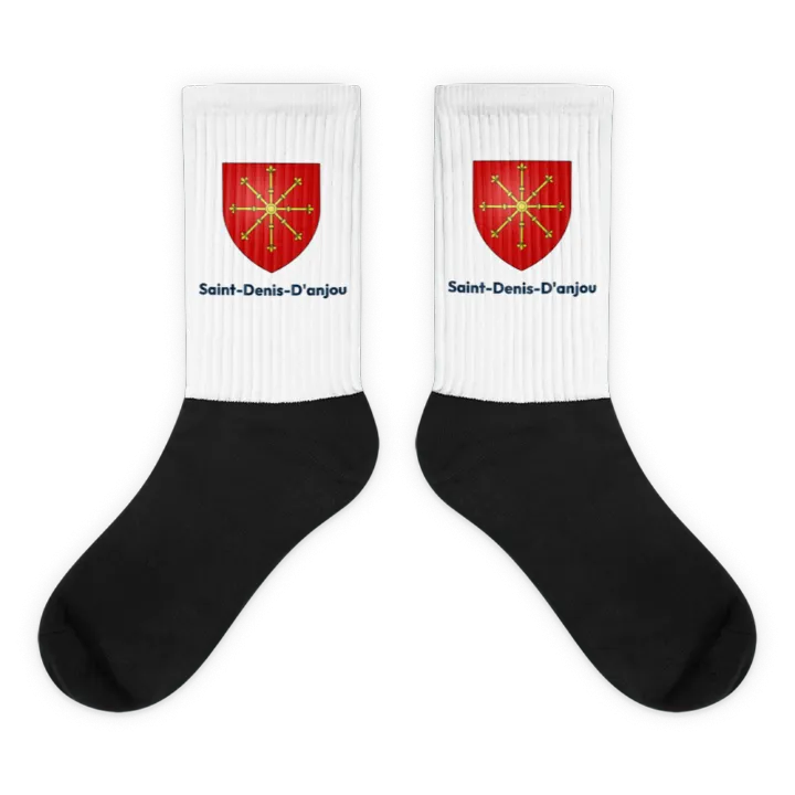 Chaussettes — blason de Saint-Denis-d'Anjou