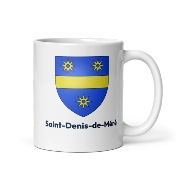 Mug blason de Saint-Denis-de-Méré