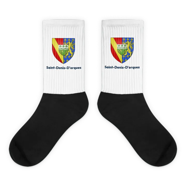 Chaussettes — blason de Saint-Denis-d'Orques