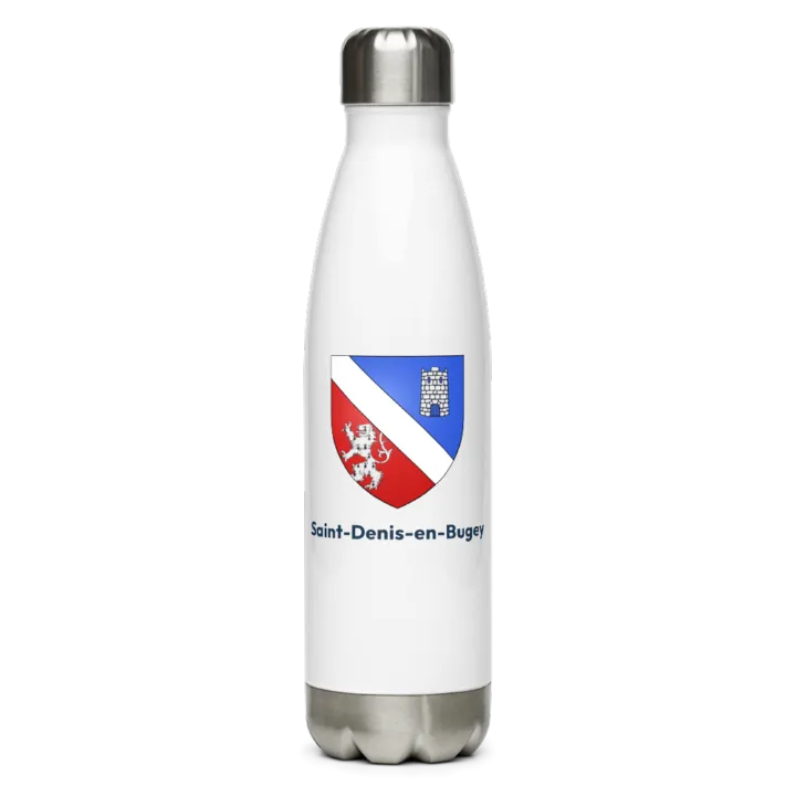 Gourde inox blason de Saint-Denis-en-Bugey
