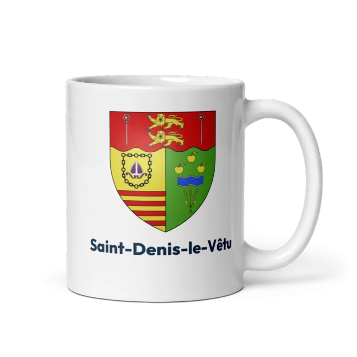 Mug blason de Saint-Denis-le-Vêtu