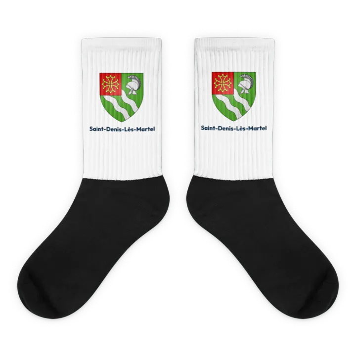 Chaussettes — blason de Saint-Denis-lès-Martel