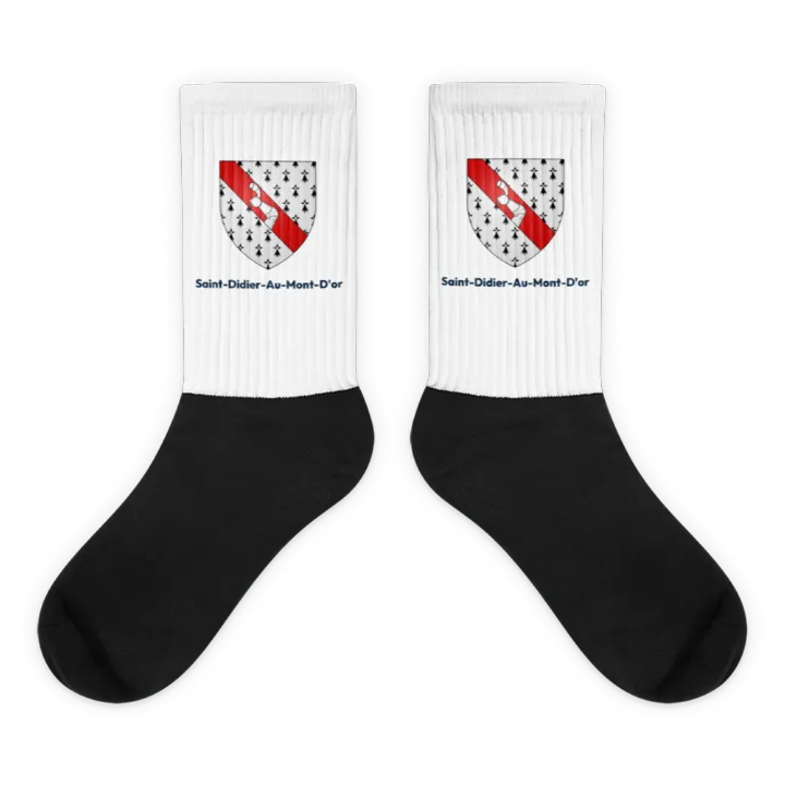 Chaussettes — blason de Saint-Didier-au-Mont-d'Or