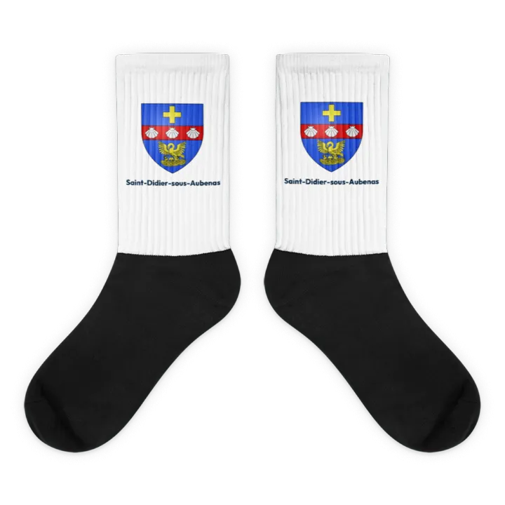 Chaussettes — blason de Saint-Didier-sous-Aubenas