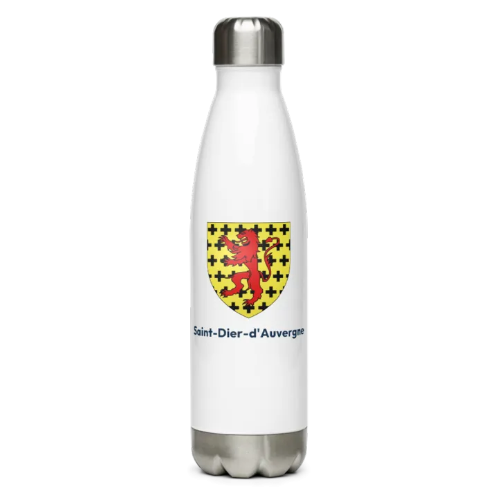Gourde inox blason de Saint-Dier-d'Auvergne