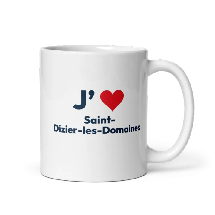 Mug « J’❤ Saint-Dizier-les-Domaines »