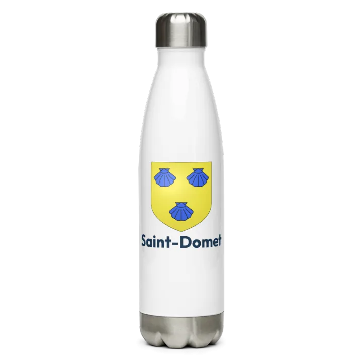 Gourde inox blason de Saint-Domet
