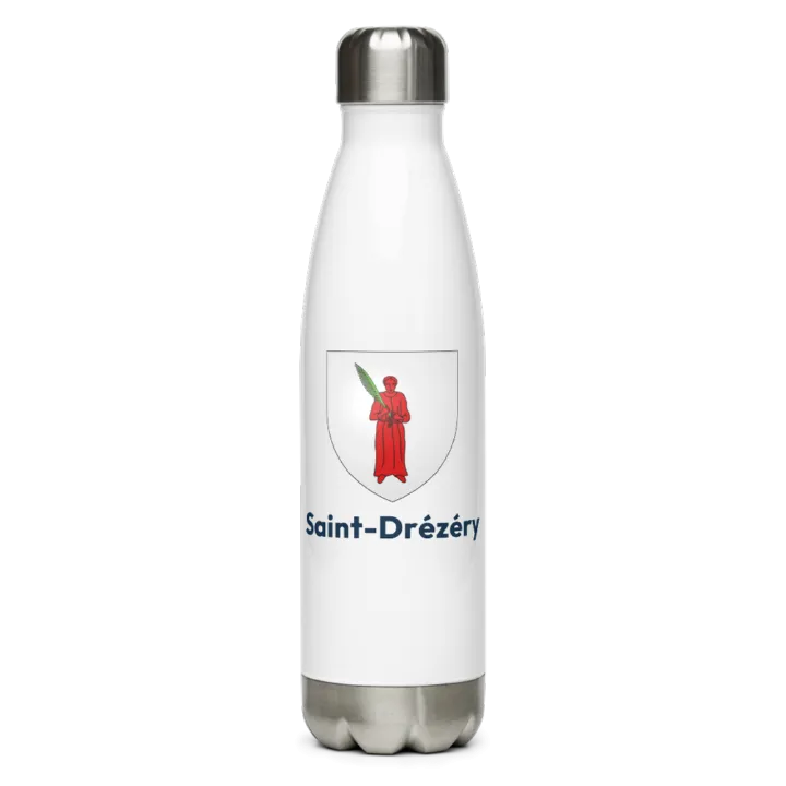 Gourde inox blason de Saint-Drézéry