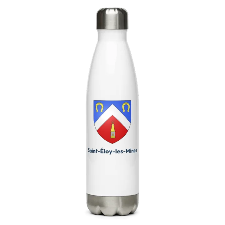 Gourde inox blason de Saint-Éloy-les-Mines