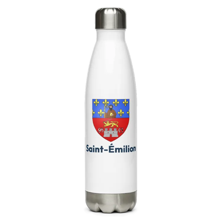 Gourde inox blason de Saint-Émilion