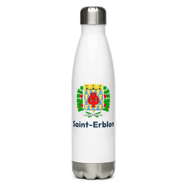 Gourde inox blason de Saint-Erblon