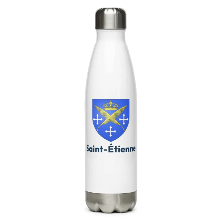 Gourde inox blason de Saint-Étienne