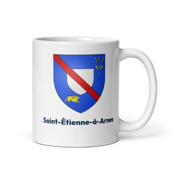 Mug blason de Saint-Étienne-à-Arnes
