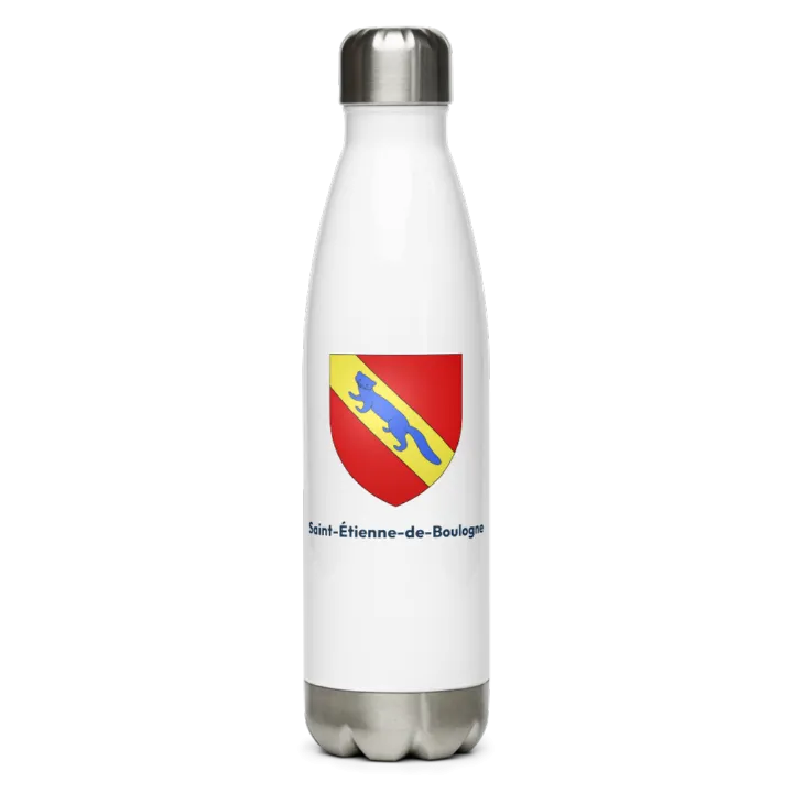 Gourde inox blason de Saint-Étienne-de-Boulogne