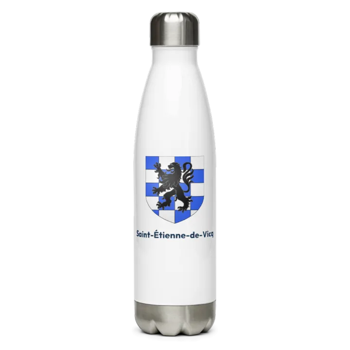 Gourde inox blason de Saint-Étienne-de-Vicq
