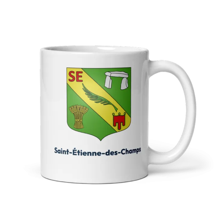 Mug blason de Saint-Étienne-des-Champs