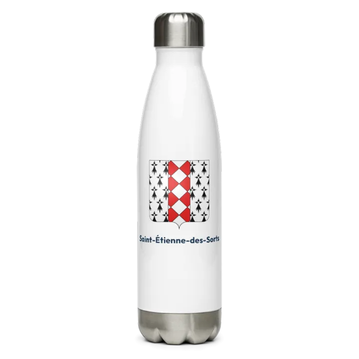 Gourde inox blason de Saint-Étienne-des-Sorts