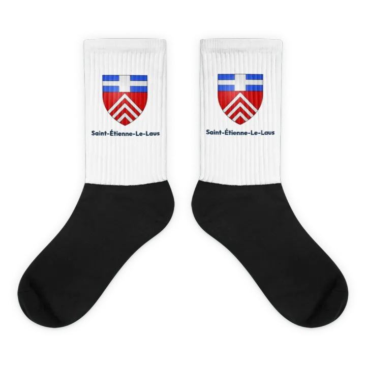 Chaussettes — blason de Saint-Étienne-le-Laus
