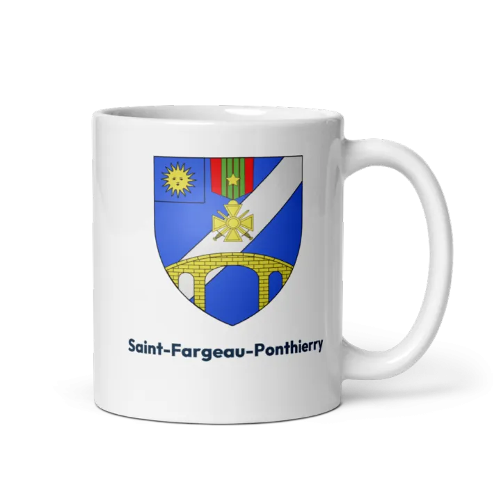 Mug blason de Saint-Fargeau-Ponthierry