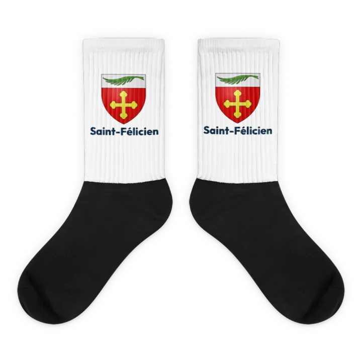 Chaussettes — blason de Saint-Félicien