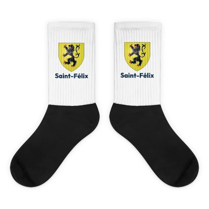 Chaussettes — blason de Saint-Félix