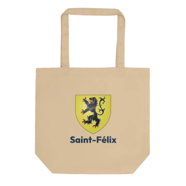 Tote bag coton bio — blason de Saint-Félix