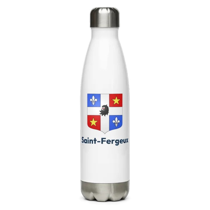 Gourde inox blason de Saint-Fergeux