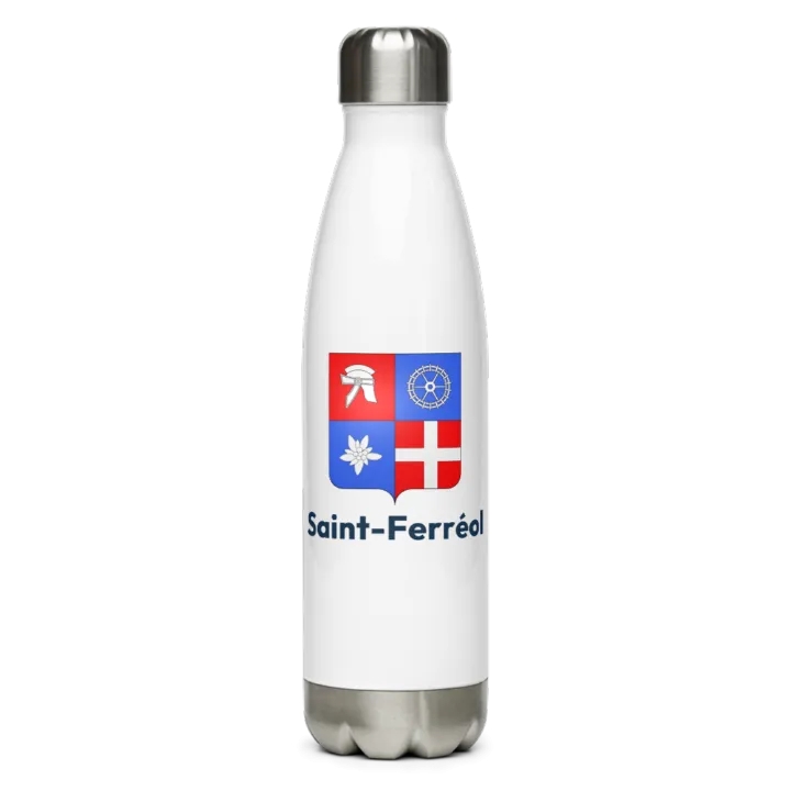 Gourde inox blason de Saint-Ferréol