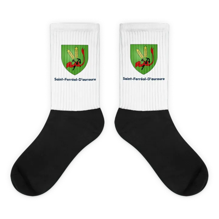 Chaussettes — blason de Saint-Ferréol-d'Auroure