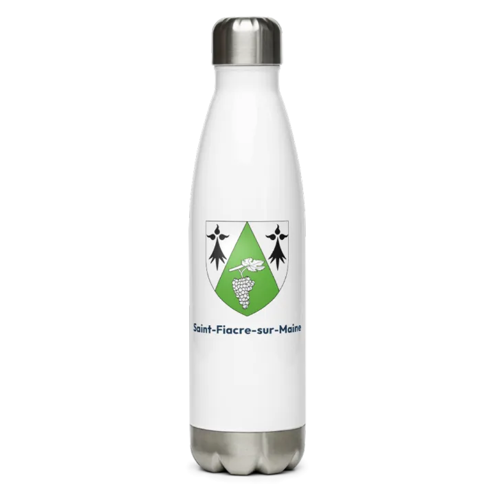 Gourde inox blason de Saint-Fiacre-sur-Maine