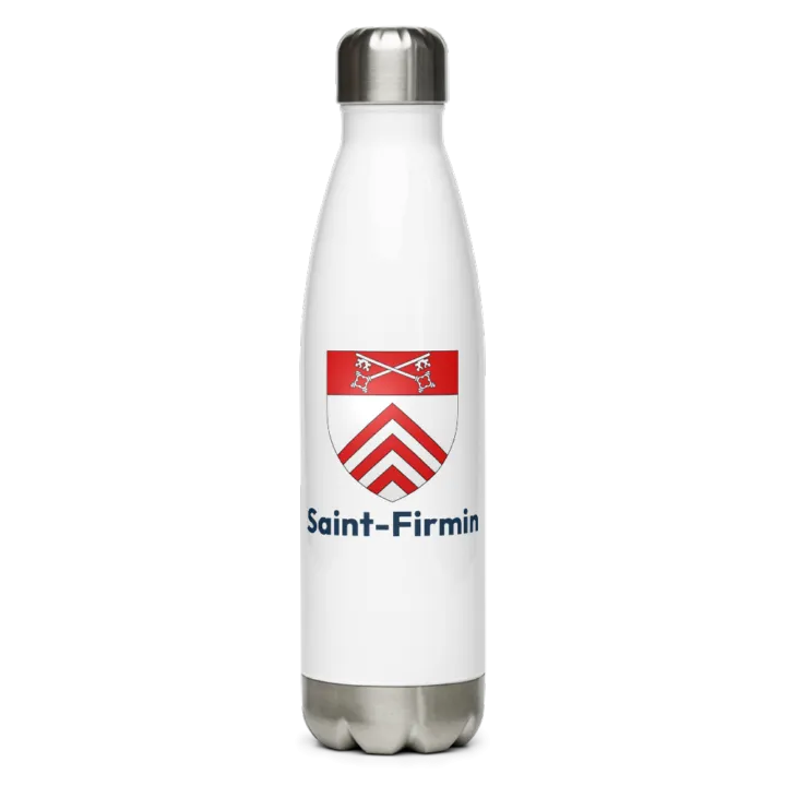 Gourde inox blason de Saint-Firmin