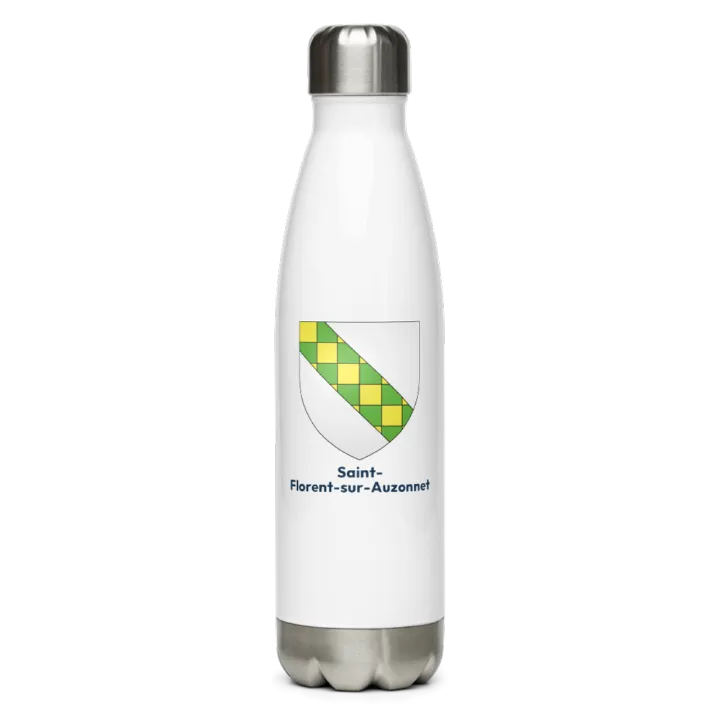 Gourde inox blason de Saint-Florent-sur-Auzonnet
