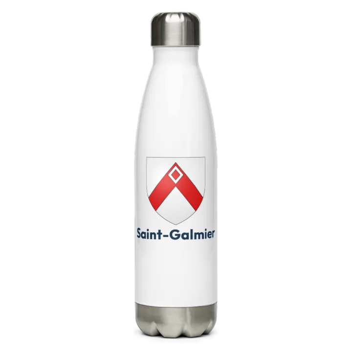 Gourde inox — blason de Saint-Galmier