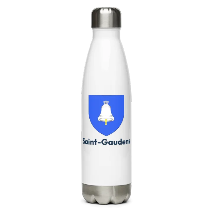 Gourde inox blason de Saint-Gaudens