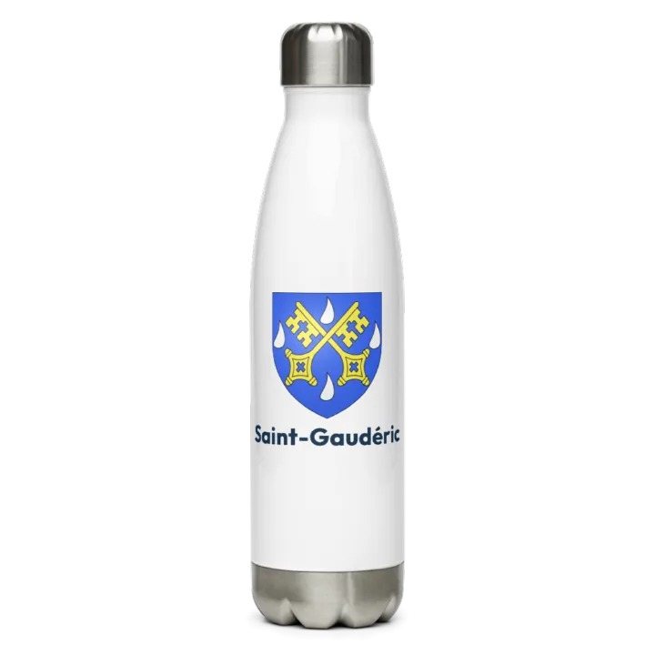 Gourde inox blason de Saint-Gaudéric