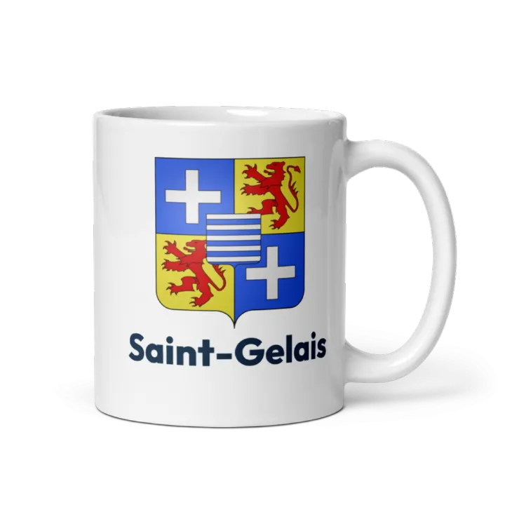 Mug blason de Saint-Gelais