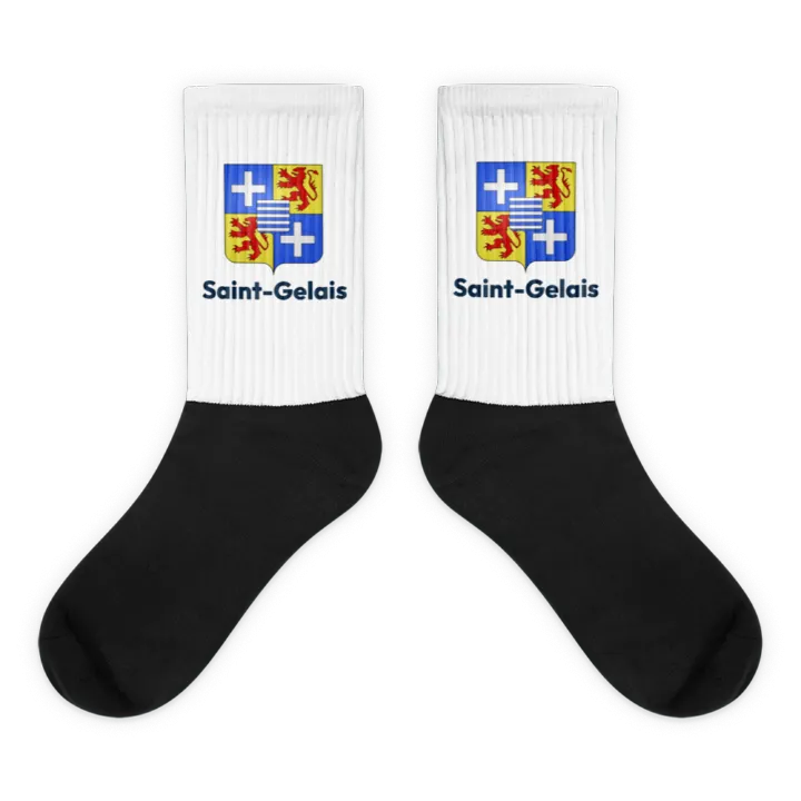 Chaussettes — blason de Saint-Gelais
