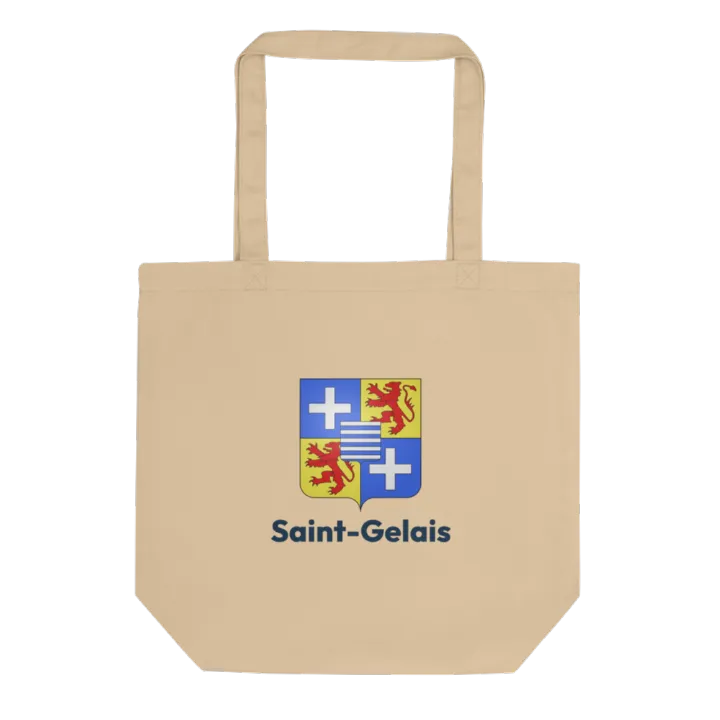 Tote bag coton bio — blason de Saint-Gelais