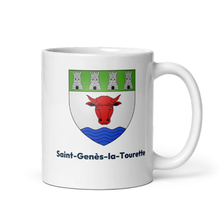 Mug blason de Saint-Genès-la-Tourette