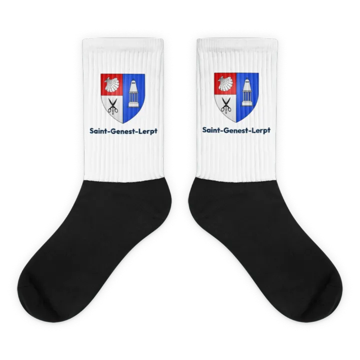 Chaussettes — blason de Saint-Genest-Lerpt