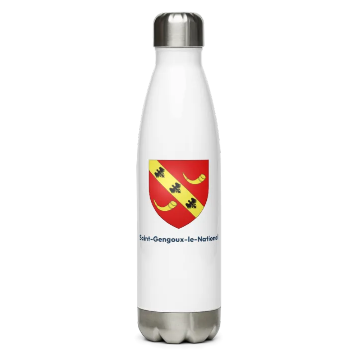 Gourde inox blason de Saint-Gengoux-le-National