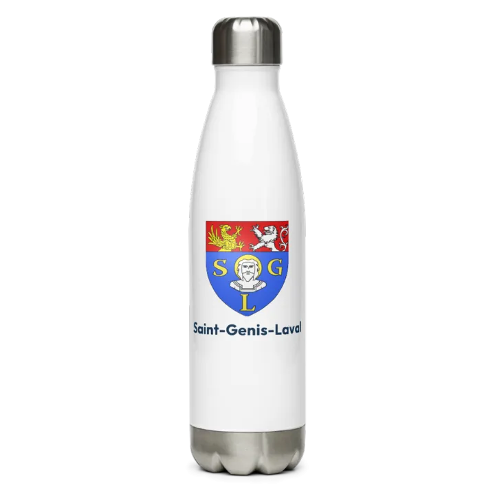 Gourde inox blason de Saint-Genis-Laval