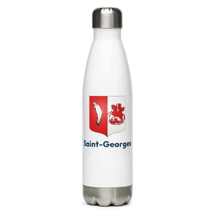Gourde inox blason de Saint-Georges